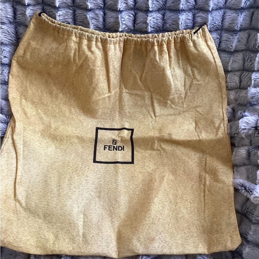 Fendi Light Mustard Dust Bag